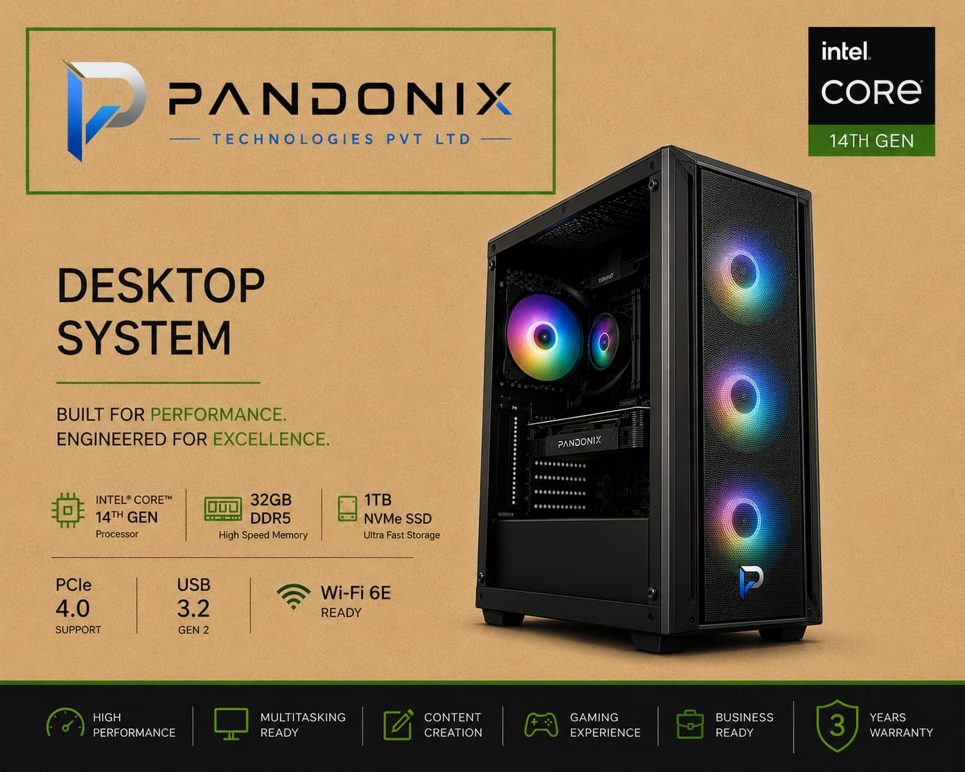 Pandonix Desktop